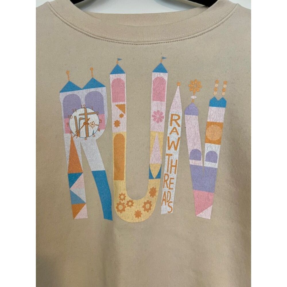 Small but BIG RUN Raw Threads Sweatshirt Running Top Small